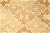 Modern Beige Hand Knotted 60 X 90 Area Rug 250-28498 Thumb 2