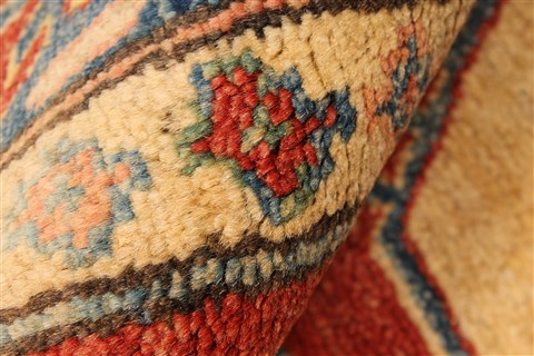Kazak Red Hand Knotted 39 X 54 Area Rug 250-28499 Image 10