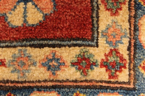 Kazak Red Hand Knotted 39 X 54 Area Rug 250-28499 Image 11