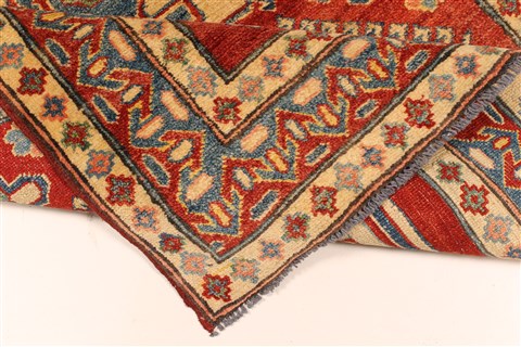 Kazak Red Hand Knotted 39 X 54 Area Rug 250-28499 Image 7