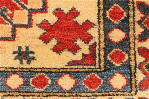 Kazak Red Hand Knotted 42 X 53 Area Rug 250-28500 Image 11