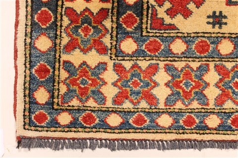 Kazak Red Hand Knotted 42 X 53 Area Rug 250-28500 Image 1