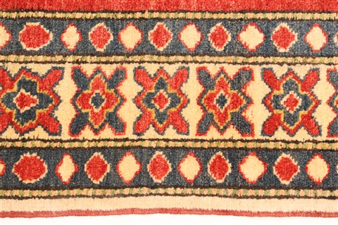 Kazak Red Hand Knotted 42 X 53 Area Rug 250-28500 Image 3