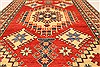 Kazak Red Hand Knotted 42 X 53 Area Rug 250-28500 Thumb 4