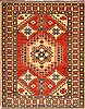 Kazak Red Hand Knotted 42 X 53 Area Rug 250-28500 Thumb 0