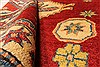Kazak Red Hand Knotted 40 X 49 Area Rug 250-28501 Thumb 8