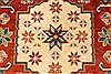 Kazak Red Hand Knotted 38 X 53 Area Rug 250-28502 Thumb 2