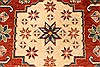 Kazak Red Hand Knotted 38 X 53  Area Rug 250-28502 Thumb 2