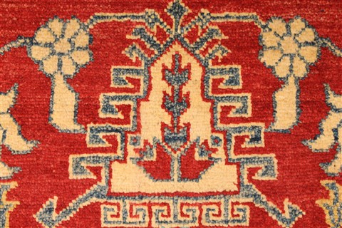 Kazak Red Hand Knotted 40 X 510 Area Rug 250-28503 Image 10