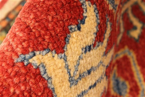Kazak Red Hand Knotted 40 X 510 Area Rug 250-28503 Image 9