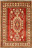 Kazak Red Hand Knotted 40 X 510  Area Rug 250-28503 Thumb 0