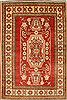 Kazak Red Hand Knotted 40 X 510 Area Rug 250-28503 Thumb 0