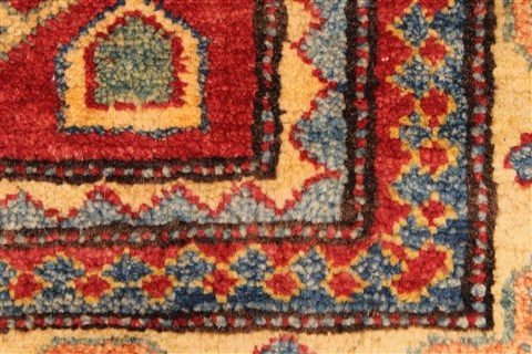 Kazak Red Hand Knotted 311 X 52 Area Rug 250-28507 Image 9