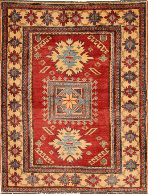 Kazak Red Hand Knotted 311 X 52 Area Rug 250-28507 Image 0