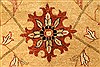 Pishavar Beige Hand Knotted 120 X 1411  Area Rug 250-28508 Thumb 11