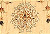 Pishavar Beige Hand Knotted 120 X 1410 Area Rug 250-28509 Thumb 12
