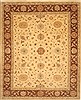 Pishavar Beige Hand Knotted 120 X 1410  Area Rug 250-28509 Thumb 0