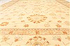 Oushak Beige Hand Knotted 1110 X 156  Area Rug 250-28510 Thumb 4