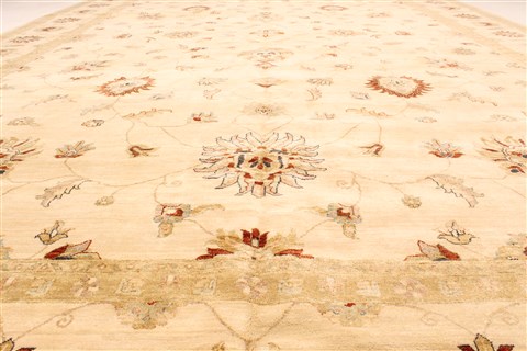 Ziegler Beige Hand Knotted 120 X 1811 Area Rug 250-28511 Image 10