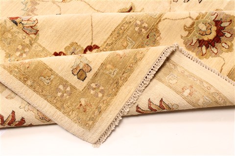 Ziegler Beige Hand Knotted 120 X 1811 Area Rug 250-28511 Image 12
