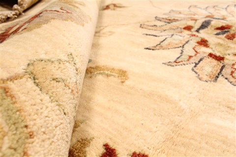 Ziegler Beige Hand Knotted 120 X 1811 Area Rug 250-28511 Image 13