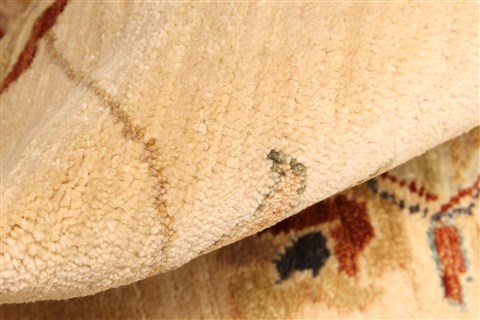 Ziegler Beige Hand Knotted 120 X 1811 Area Rug 250-28511 Image 2