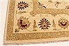 Ziegler Beige Hand Knotted 120 X 1811  Area Rug 250-28511 Thumb 7