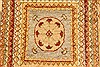 Pishavar Orange Hand Knotted 119 X 157  Area Rug 250-28512 Thumb 15