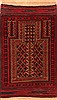 Baluch Brown Hand Knotted 211 X 36  Area Rug 100-28513 Thumb 0