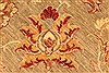 Pishavar Beige Hand Knotted 121 X 174  Area Rug 250-28517 Thumb 12