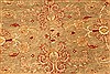 Pishavar Beige Hand Knotted 121 X 174  Area Rug 250-28517 Thumb 2