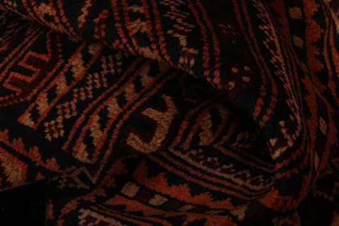 Baluch Red Hand Knotted 30 X 48 Area Rug 253-28518 Image 1
