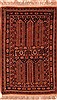 Baluch Red Hand Knotted 30 X 48 Area Rug 253-28518 Thumb 0