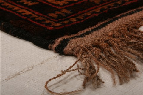 Baluch Red Hand Knotted 32 X 45 Area Rug 253-28519 Image 1