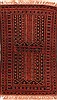 Baluch Red Hand Knotted 32 X 45 Area Rug 253-28519 Thumb 0