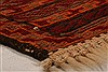 Baluch Orange Hand Knotted 211 X 49  Area Rug 253-28522 Thumb 2