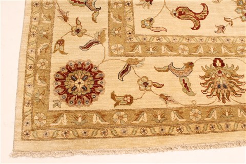 Ziegler Beige Hand Knotted 1111 X 151 Area Rug 250-28523 Image 1