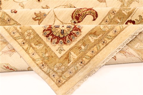 Ziegler Beige Hand Knotted 1111 X 151 Area Rug 250-28523 Image 5