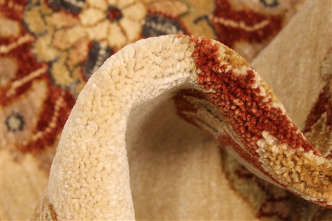 Ziegler Beige Hand Knotted 1111 X 151 Area Rug 250-28523 Image 7