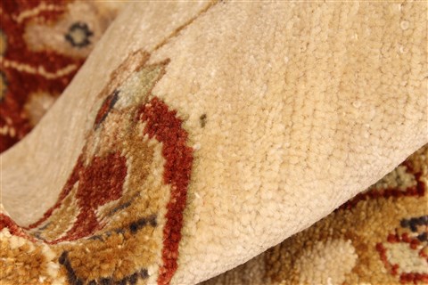 Ziegler Beige Hand Knotted 1111 X 151 Area Rug 250-28523 Image 8