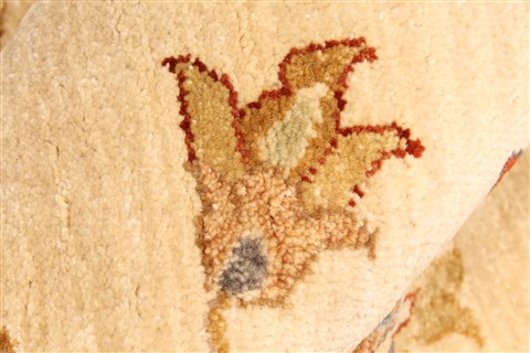 Ziegler Beige Hand Knotted 1111 X 151 Area Rug 250-28523 Image 9
