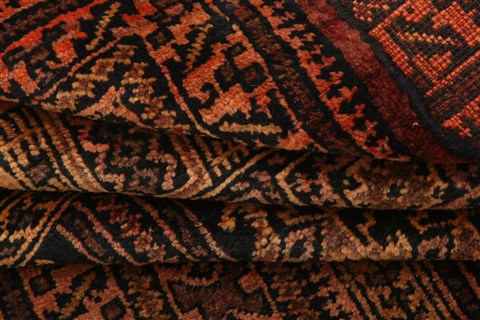 Baluch Red Hand Knotted 29 X 44 Area Rug 253-28524 Image 4
