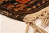 Baluch Orange Hand Knotted 30 X 59 Area Rug 253-28526 Thumb 2
