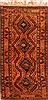 Baluch Orange Hand Knotted 30 X 59  Area Rug 253-28526 Thumb 0