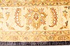 Pishavar Beige Hand Knotted 123 X 147  Area Rug 250-28527 Thumb 3