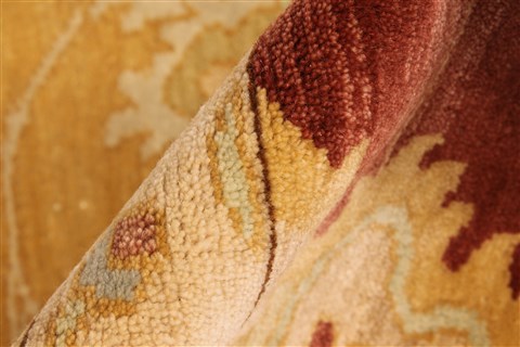 Chobi Brown Hand Knotted 120 X 168 Area Rug 250-28530 Image 10