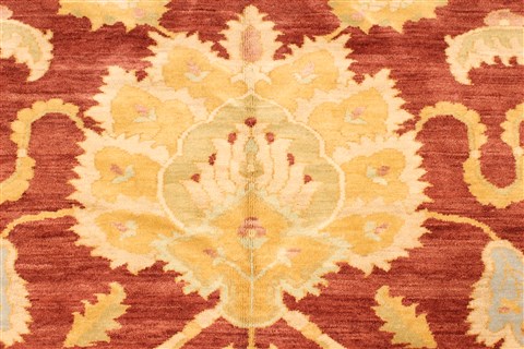 Chobi Brown Hand Knotted 120 X 168 Area Rug 250-28530 Image 12