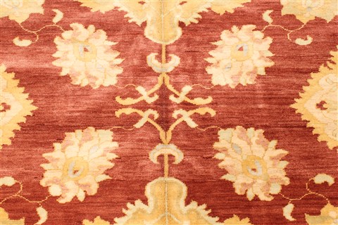 Chobi Brown Hand Knotted 120 X 168 Area Rug 250-28530 Image 2