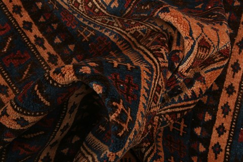 Baluch Beige Hand Knotted 211 X 48 Area Rug 253-28531 Image 1