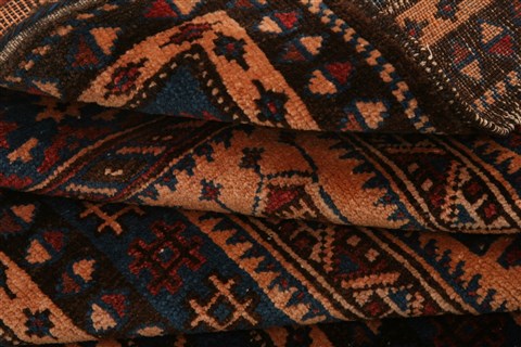 Baluch Beige Hand Knotted 211 X 48 Area Rug 253-28531 Image 4